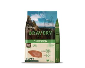Bravery chicken puppy large/medium breeds корм для щенков Крупных и Средних пород Курица 